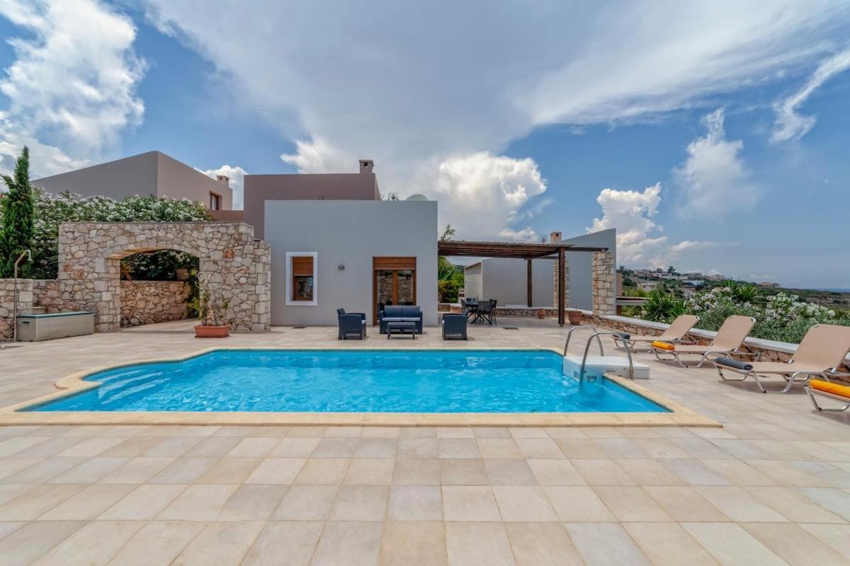 Karena Seaview Villa Gerani Chanion Zewnętrze zdjęcie