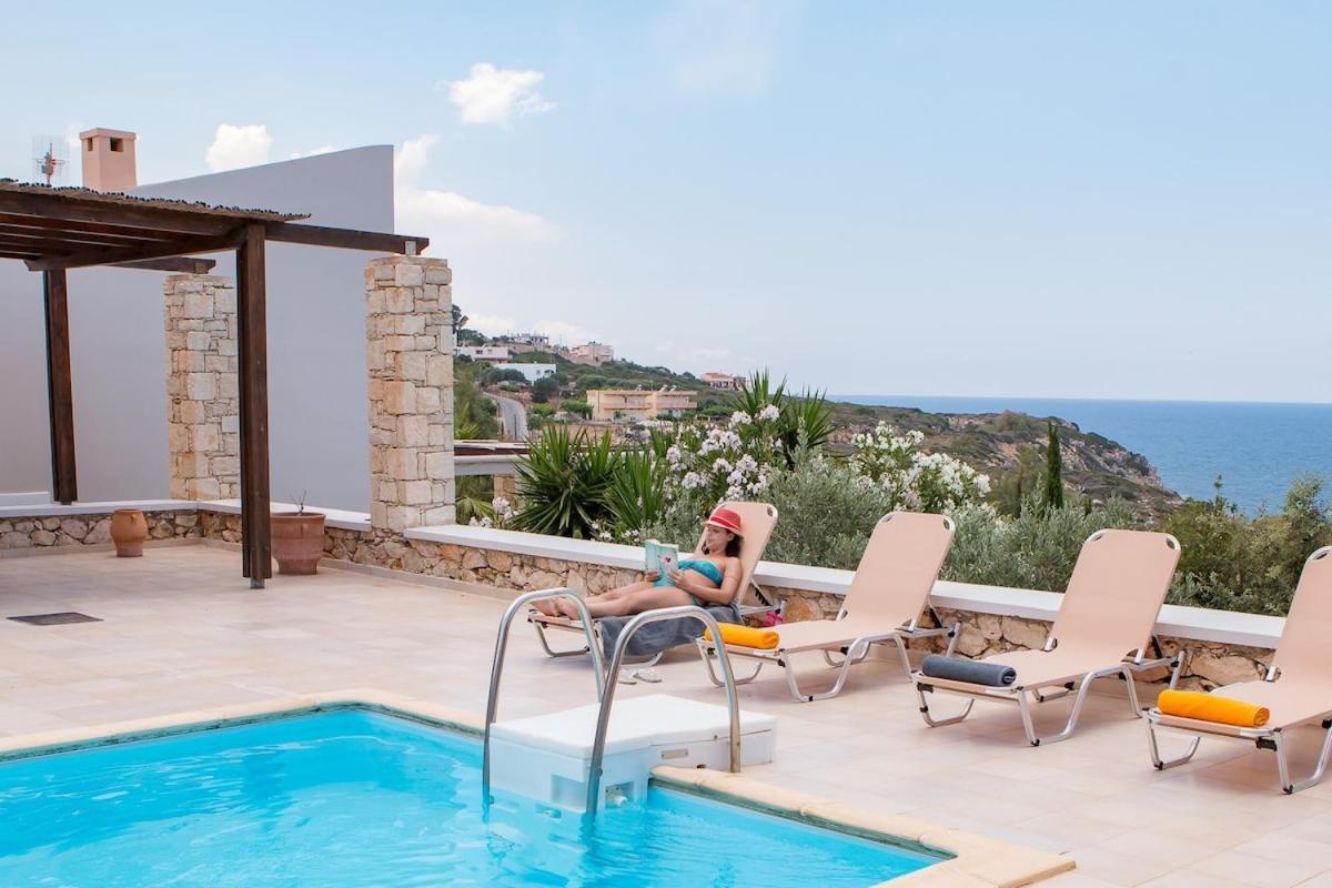 Karena Seaview Villa Gerani Chanion Zewnętrze zdjęcie